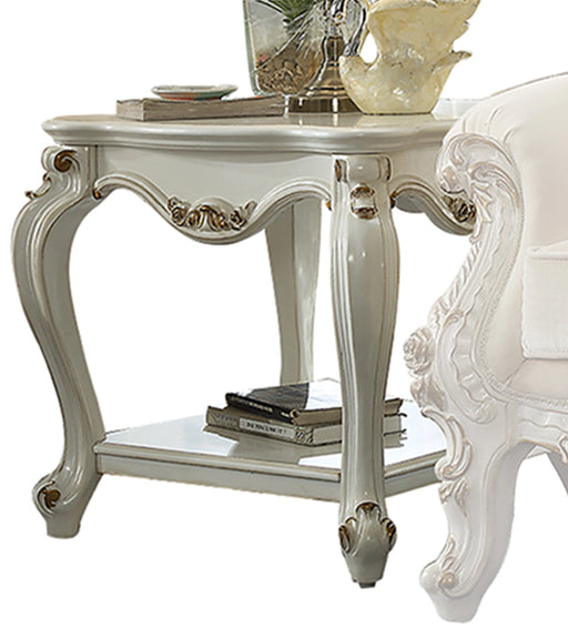 Picardy Antique Pearl End Table - Levi's Discount Furniture (Vineland, NJ)