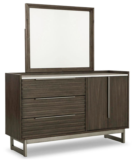 Arkenton Dresser and Mirror - Levi's Discount Furniture (Vineland, NJ)