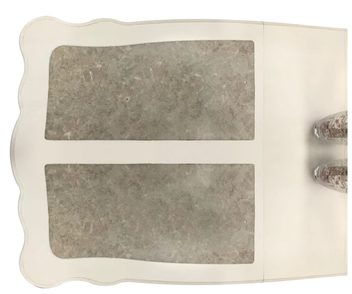 Chantelle Marble & Pearl White Dining Table - Levi's Discount Furniture (Vineland, NJ)