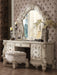 Versailles Bone White Vanity Desk - Levi's Discount Furniture (Vineland, NJ)