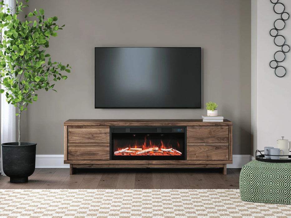 Zadilyn 72" TV Stand with Electric Fireplace - Levi's Discount Furniture (Vineland, NJ)