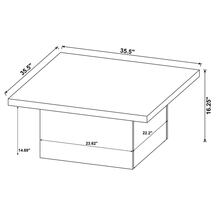 Devar Coffee Table - Levi's Discount Furniture (Vineland, NJ)