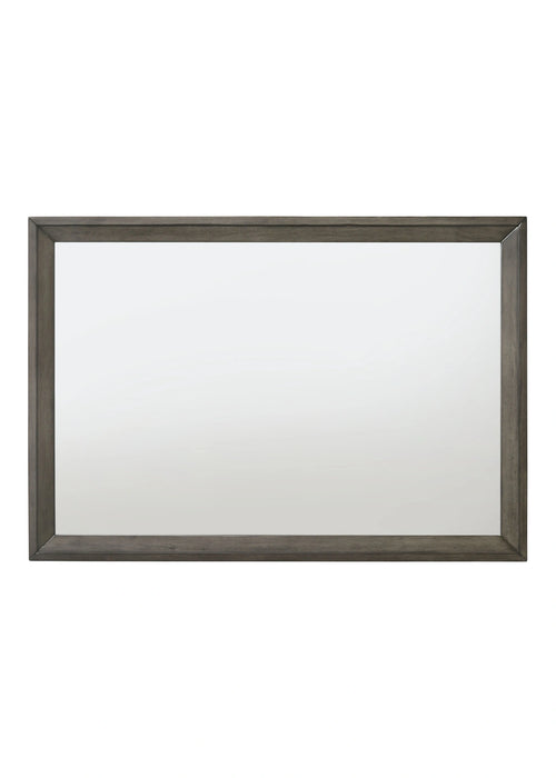 Escher Gray Oak Mirror - Levi's Discount Furniture (Vineland, NJ)