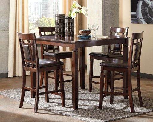 Bennox Counter Height Dining Table and Bar Stools (Set of 5) - Levi's Discount Furniture (Vineland, NJ)