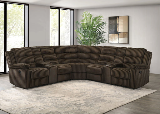 Atkinson Reclining Sectional Sofa - Levi's Discount Furniture (Vineland, NJ)