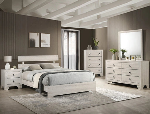 Atticus Platform Bed White - Levi's Discount Furniture (Vineland, NJ)