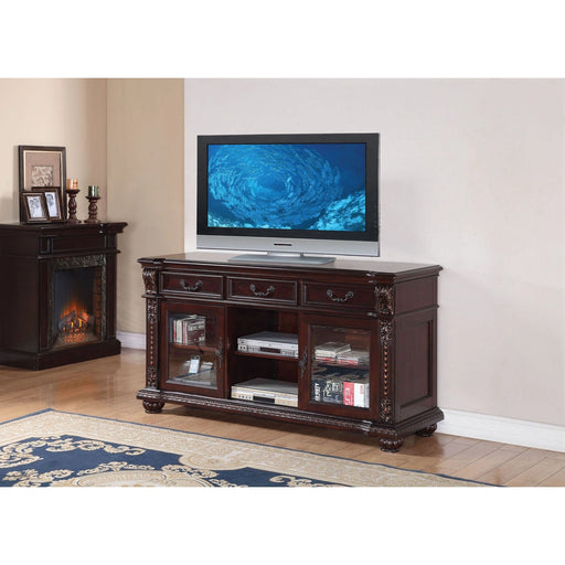 Acme Anondale TV Stand in Cherry 10321 - Levi's Discount Furniture (Vineland, NJ)
