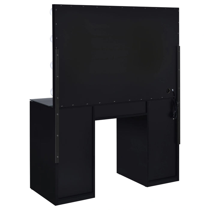 Acena Makeup Vanity Table with LED Mirror - Levi's Discount Furniture (Vineland, NJ)