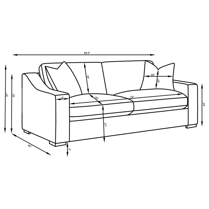 Ashlyn Sofa - Levi's Discount Furniture (Vineland, NJ)