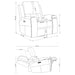 Brickston Triple Power Swivel Glider Recliner - Levi's Discount Furniture (Vineland, NJ)