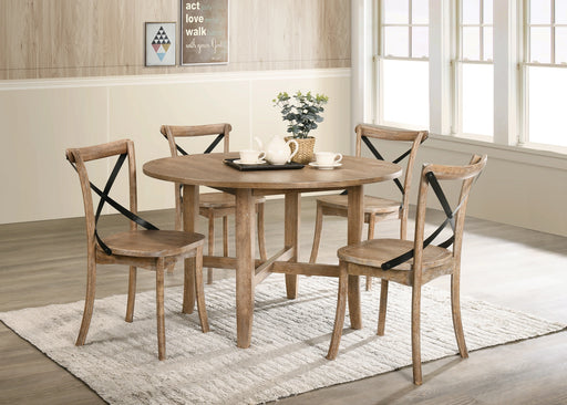 Kendric Rustic Oak Dining Table - Levi's Discount Furniture (Vineland, NJ)