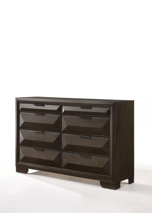 Merveille Espresso Dresser - Levi's Discount Furniture (Vineland, NJ)