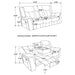 Conrad Reclining Sofa Set - Levi's Discount Furniture (Vineland, NJ)