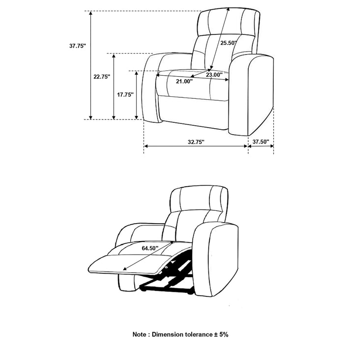 Cyrus Recliner - Levi's Discount Furniture (Vineland, NJ)