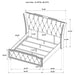 Lorient Wingback Bed with LED Lighting - Levi's Discount Furniture (Vineland, NJ)