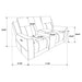 Kennett Power Reclining Loveseat - Levi's Discount Furniture (Vineland, NJ)