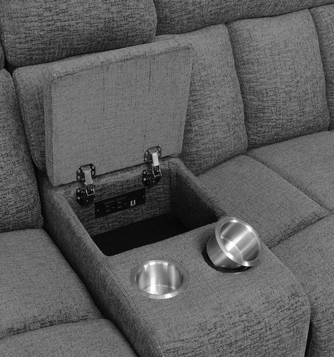 Bahrain Power Reclining Loveseat - Levi's Discount Furniture (Vineland, NJ)