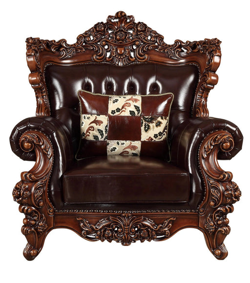 Acme Furniture Forsythia Chair in Espresso 53072 - Levi's Discount Furniture (Vineland, NJ)