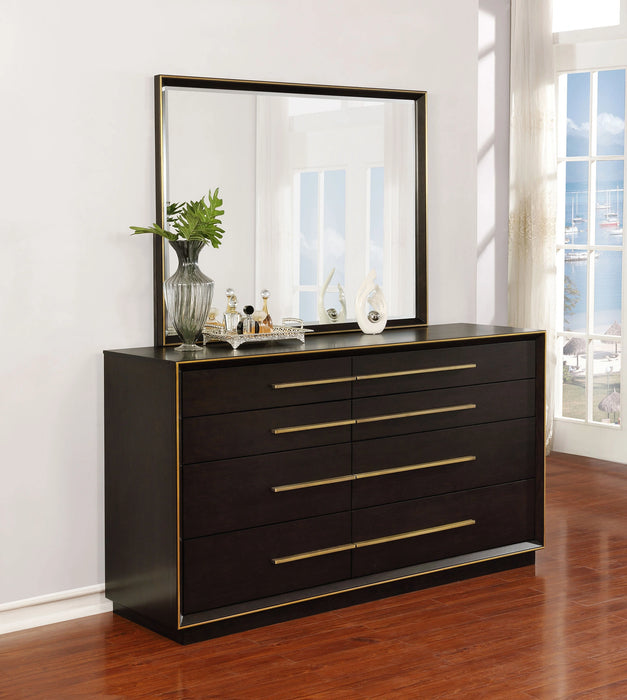 Durango Dresser with Mirror - Levi's Discount Furniture (Vineland, NJ)