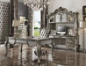 Versailles Silver PU & Antique Platinum Office Chair - Levi's Discount Furniture (Vineland, NJ)
