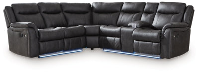 Sultan Meadow Reclining Sectional - Levi's Discount Furniture (Vineland, NJ)