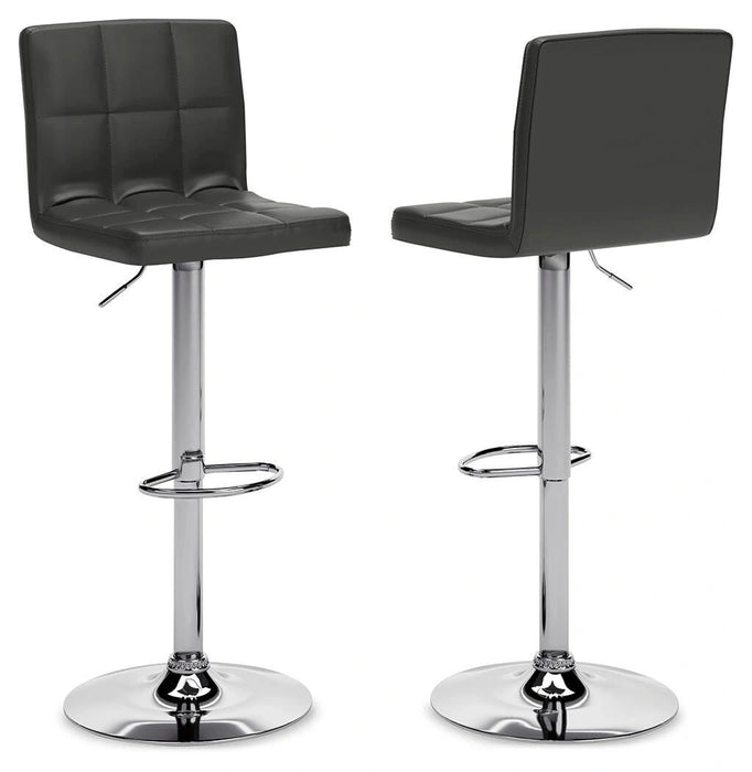 Bellatier Adjustable Height Bar Stool - Levi's Discount Furniture (Vineland, NJ)