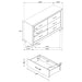 Kauffman Dresser - Levi's Discount Furniture (Vineland, NJ)