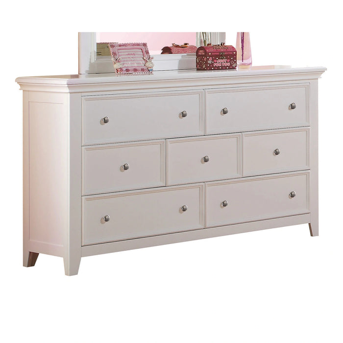 Lacey White Dresser - Levi's Discount Furniture (Vineland, NJ)