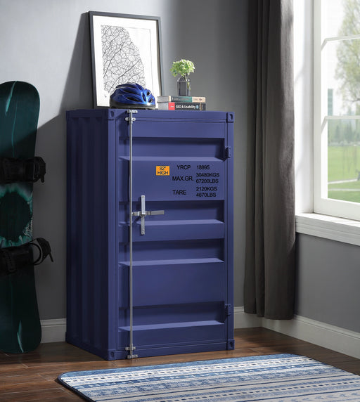 Cargo Blue Chest (Single Door) - Levi's Discount Furniture (Vineland, NJ)