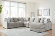 Aslan Court Sectional with Chaise - Levi's Discount Furniture (Vineland, NJ)
