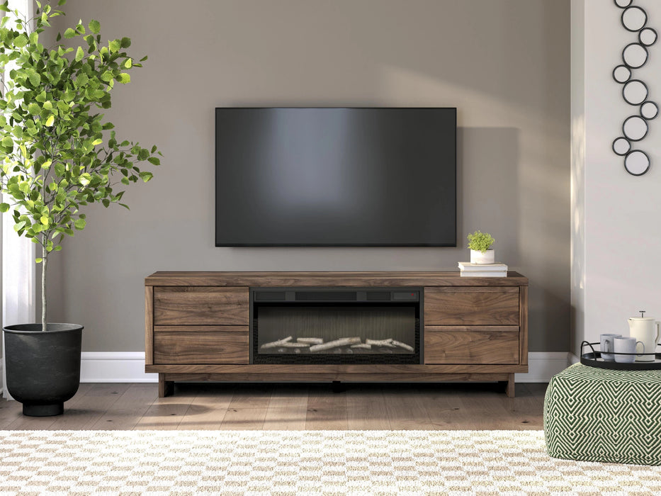 Zadilyn 72" TV Stand with Electric Fireplace - Levi's Discount Furniture (Vineland, NJ)