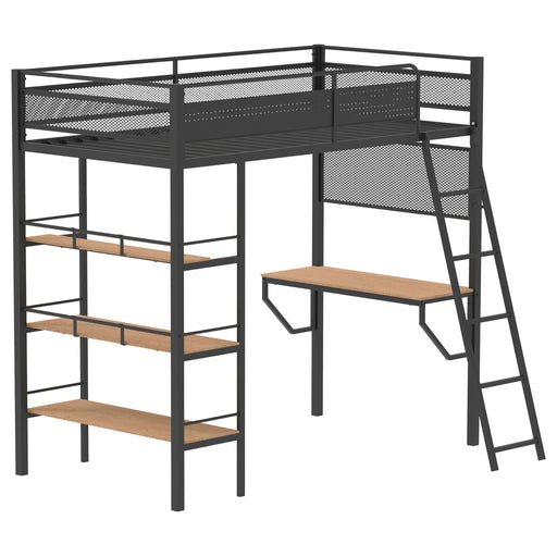 Campus Workstation Loft Bed - Levi's Discount Furniture (Vineland, NJ)