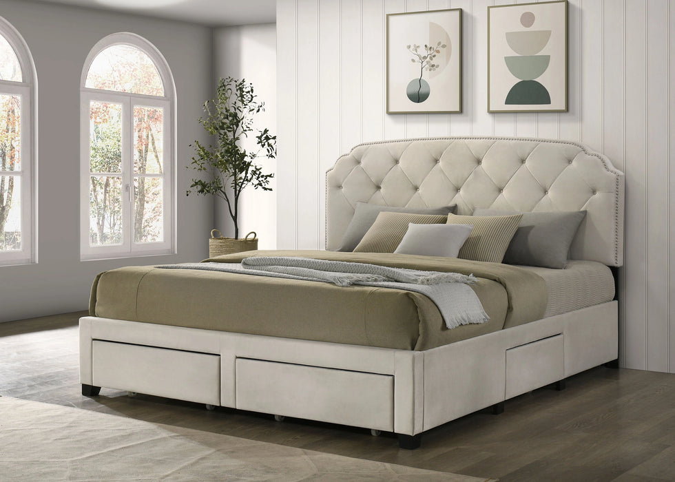Marianna Panel Platform Storage Bed - Levi's Discount Furniture (Vineland, NJ)