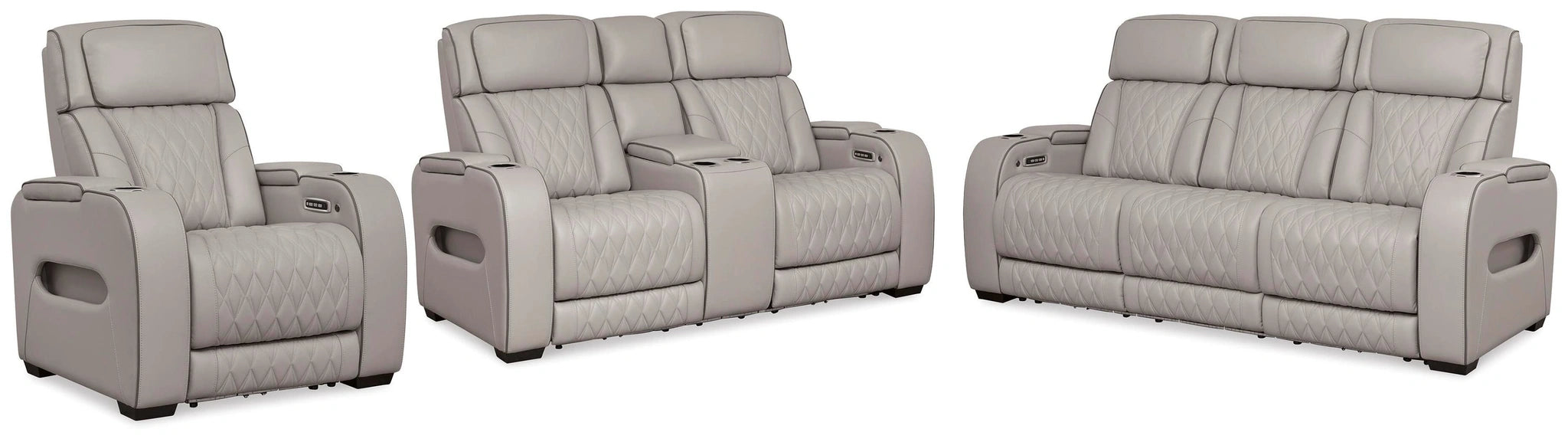 Boyington Power Reclining Sofa, Loveseat and Recliner - Levi's Discount Furniture (Vineland, NJ)