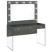 Afshan Makeup Vanity Table with LED Mirror - Levi's Discount Furniture (Vineland, NJ)