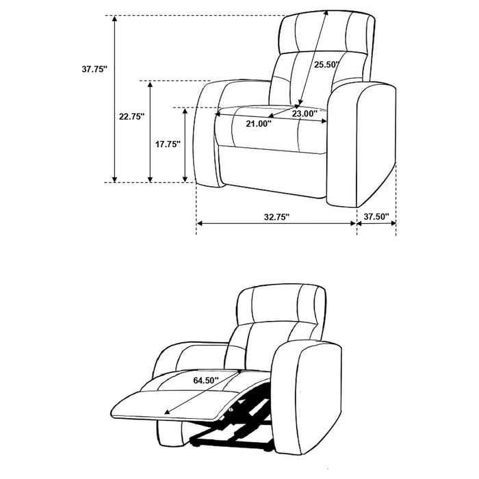 Cyrus Home Theater Seating - Levi's Discount Furniture (Vineland, NJ)
