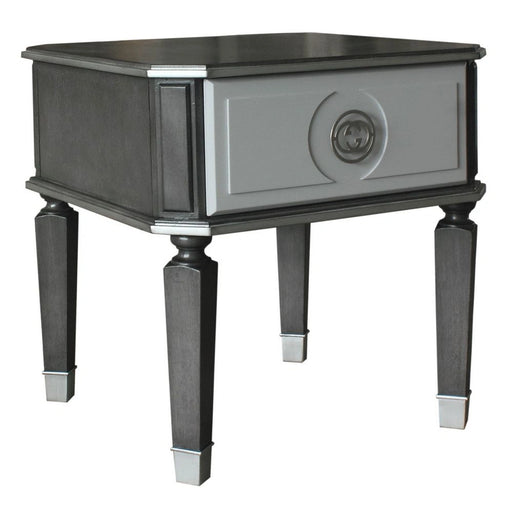 Acme Furniture House Beatrice End Table in Charcoal 88817 - Levi's Discount Furniture (Vineland, NJ)