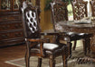Acme Vendome Cherry Finish Arm Chair (Set of 2) 60004A - Levi's Discount Furniture (Vineland, NJ)