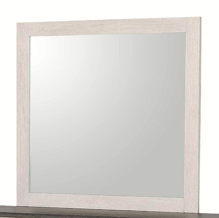 Crown Mark Furniture Leighton Dresser Mirror in White image