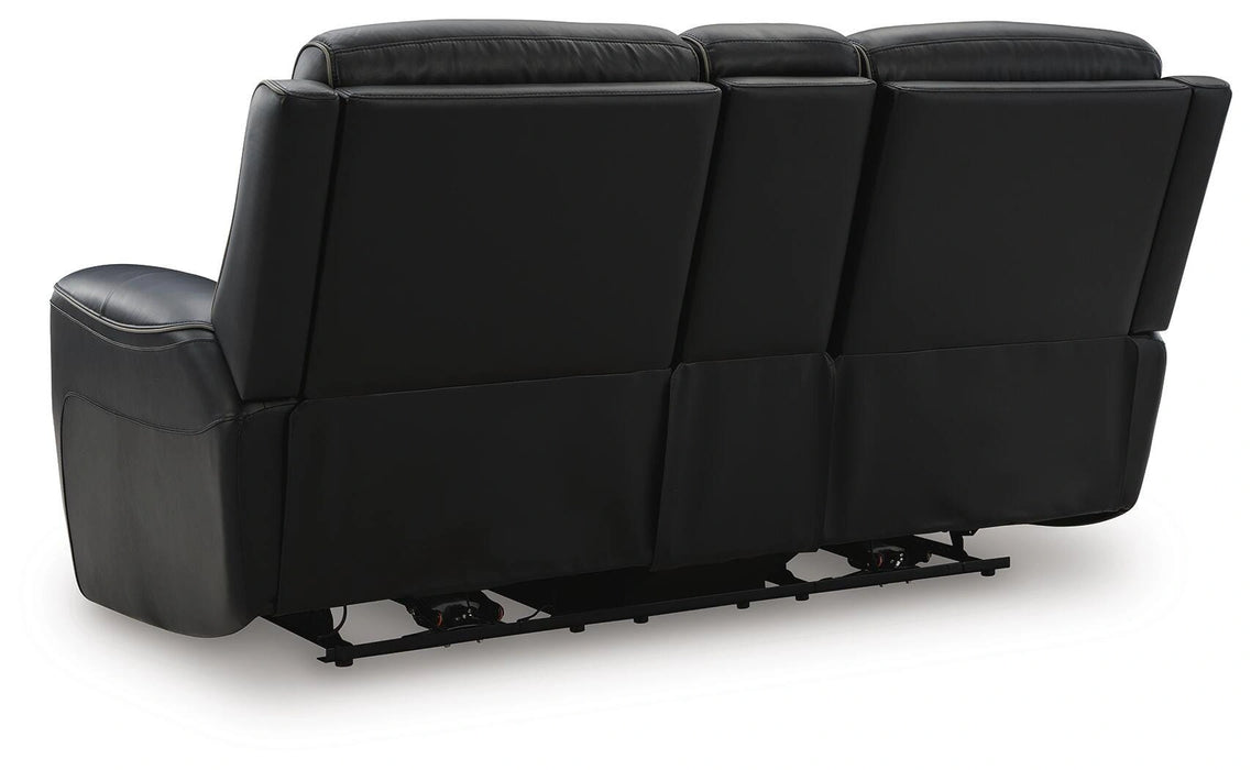 5Z-Comfort Power Reclining Loveseat with Console - Levi's Discount Furniture (Vineland, NJ)