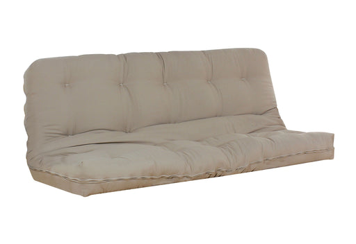 Nabila Khaki Full Futon Mattress, 8"H - Levi's Discount Furniture (Vineland, NJ)