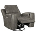 Brickston Triple Power Swivel Glider Recliner - Levi's Discount Furniture (Vineland, NJ)