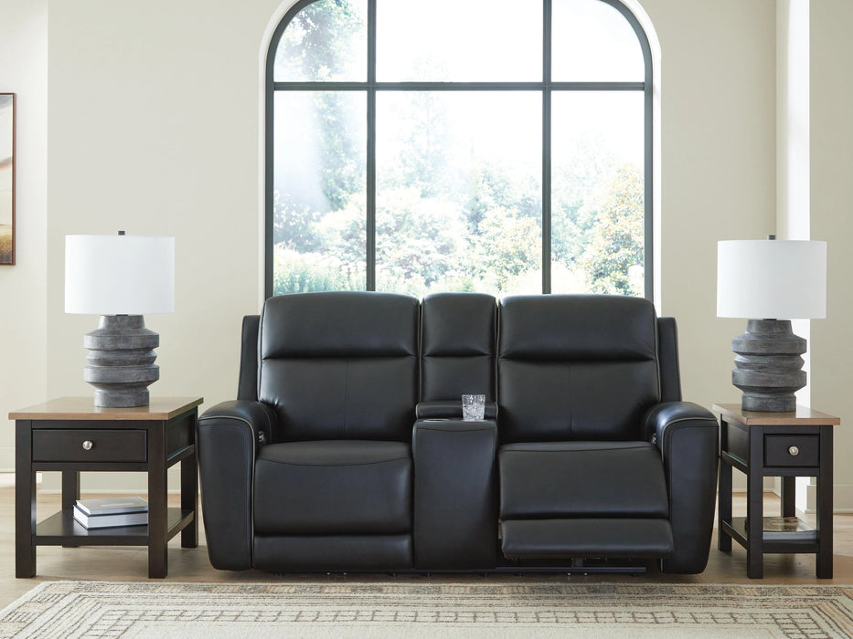 5Z-Comfort Power Reclining Loveseat with Console - Levi's Discount Furniture (Vineland, NJ)