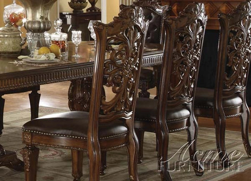 Acme Vendome Cherry Finish Side Chair (Set of 2) 60003 - Levi's Discount Furniture (Vineland, NJ)