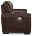 Alessandro Power Reclining Loveseat with Console - Levi's Discount Furniture (Vineland, NJ)