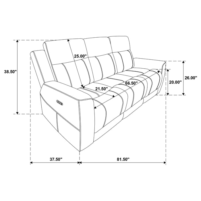 Kennett Power Reclining Sofa Set - Levi's Discount Furniture (Vineland, NJ)