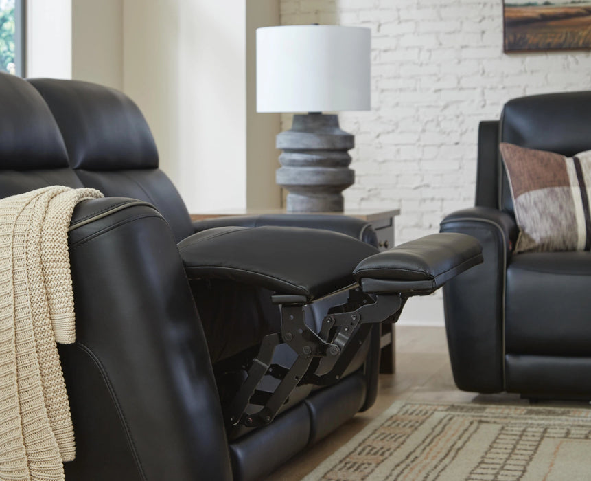 5Z-Comfort Power Reclining Loveseat with Console - Levi's Discount Furniture (Vineland, NJ)