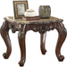 Acme Furniture Devayne End Table in Marble/Dark Walnut 81687 - Levi's Discount Furniture (Vineland, NJ)