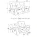 Conrad Reclining Glider Loveseat - Levi's Discount Furniture (Vineland, NJ)