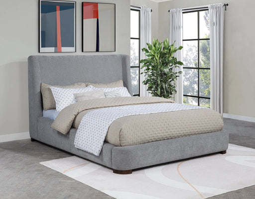 Rennes Wingback Platform Bed - Levi's Discount Furniture (Vineland, NJ)